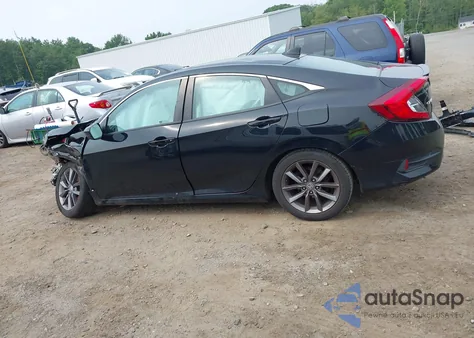 2020 Honda Civic Ex z USA, uszkodzony, nr VIN 19XFC1F36LE200837